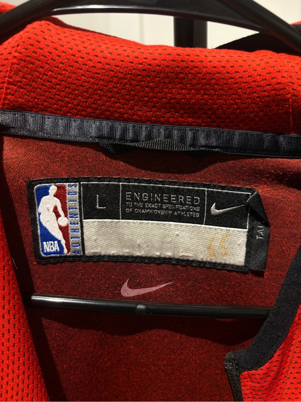 Nike Red Toronto Raptors Full-Zip Performance Jacket - Picture 3 of 8